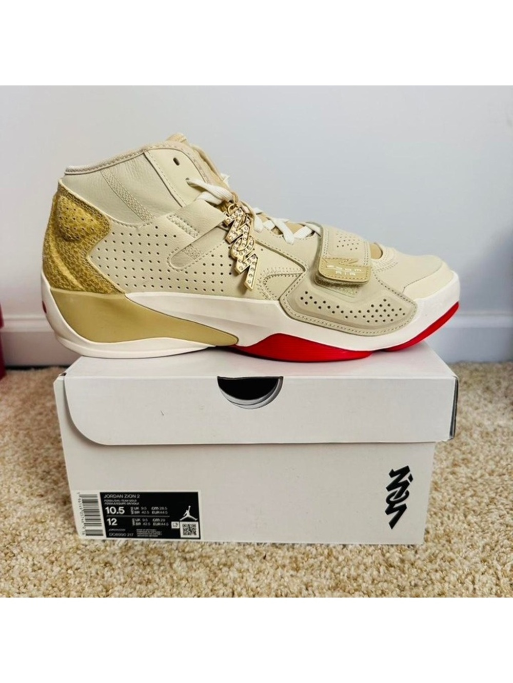 Nike Air Jordan Zion 2 SE “Let’s Dance” Men’s Size 10.5 Brand New Deadstock